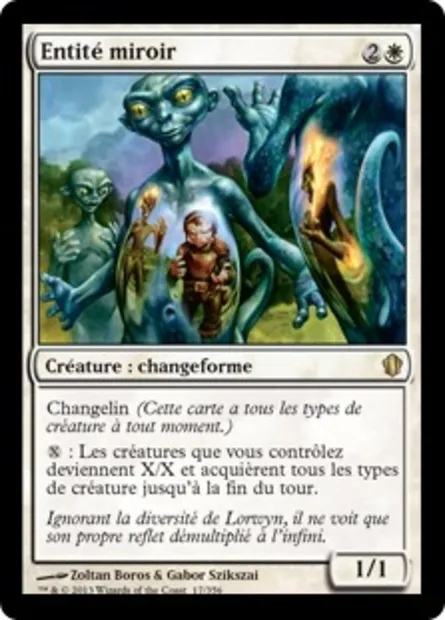 Entité miroir, carte Magic C13 17 — extension Commander 2013