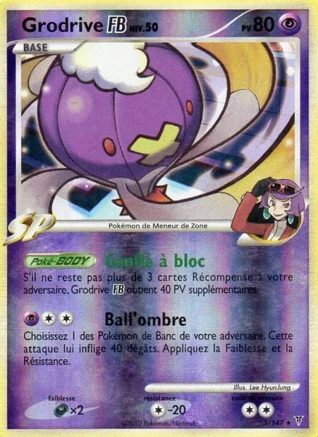Grodrive FB, carte Pokémon SV 3 — extension Vainqueurs Suprêmes