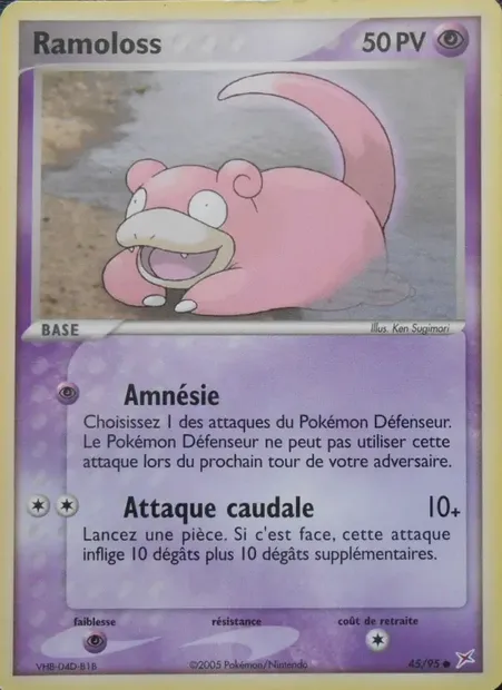 Ramoloss, carte Pokémon MA 45 — extension EX Team Magma vs Team Aqua
