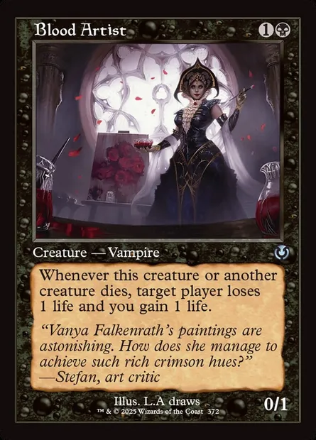 Blood Artist, Magic card INR 372 — Innistrad Remastered set