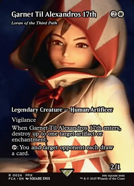 Loran of the Third Path, Magic card FCA 24 — Final Fantasy: Through the Ages set
