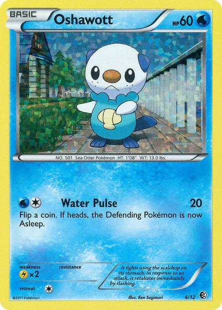 Moustillon, carte Pokémon MCD11 4 — extension Collection McDonald's 2011