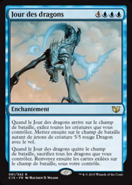 Jour des dragons, carte Magic C15 91 — extension Commander 2015