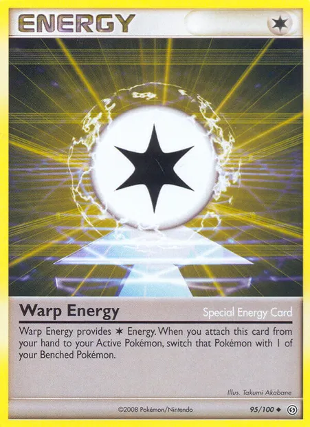 Warp Energy, Pokémon card SF 95 — Stormfront set