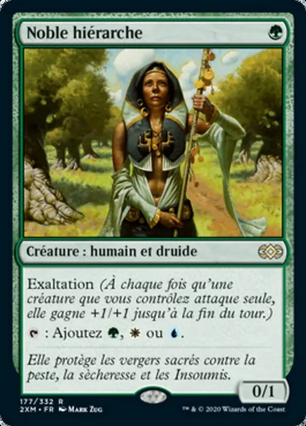 Noble hiérarche, carte Magic 2XM 177 — extension Double Masters