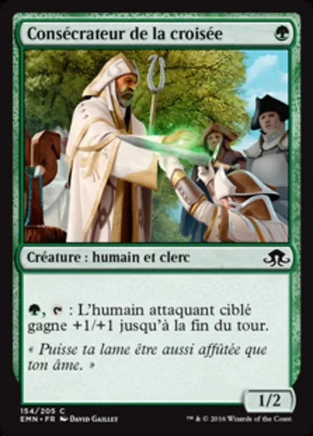 Consécrateur de la croisée, carte Magic EMN 154 — extension La lune hermétique