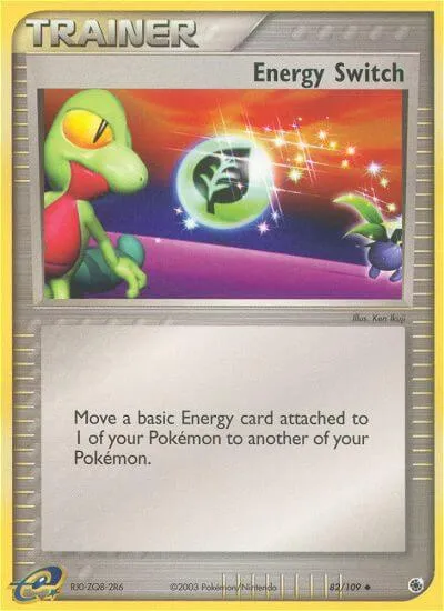 Energy Switch, Pokémon card RS 82 — Ruby & Sapphire set