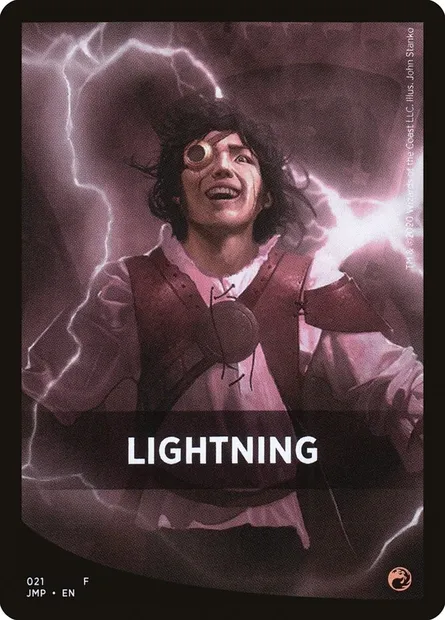 Lightning, carte Magic FJMP 21 — extension Jumpstart Front Cards