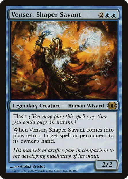 Venser, Shaper Savant, Magic card FUT 46 — Future Sight set