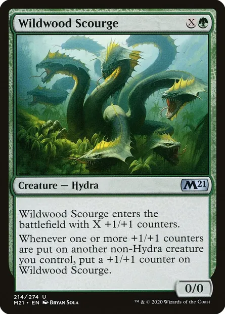 Wildwood Scourge, Magic card M21 214 — Core Set 2021 set