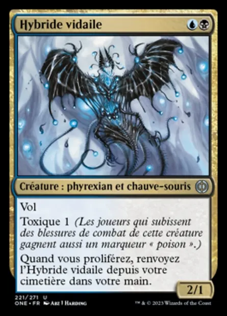 Hybride vidaile, carte Magic ONE 221 — extension Tous Phyrexians