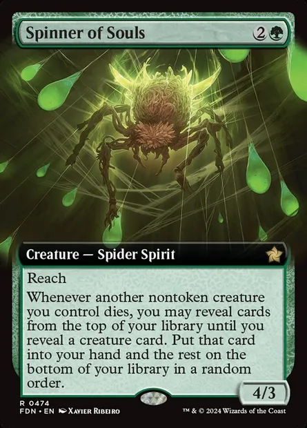 Spinner of Souls, Magic card FDN 474 — Foundations set