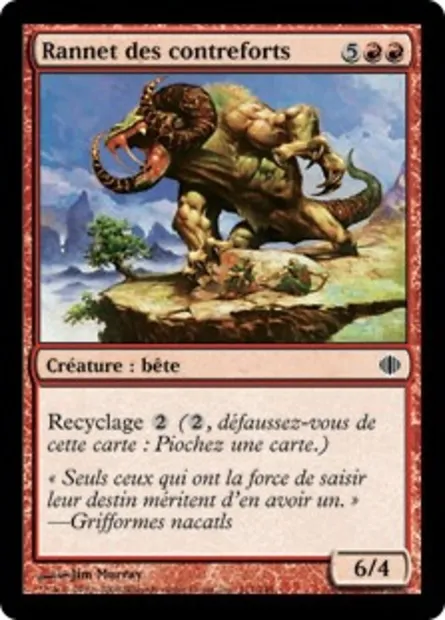 Rannet des contreforts, carte Magic ALA 111 — extension Les éclats d'Alara
