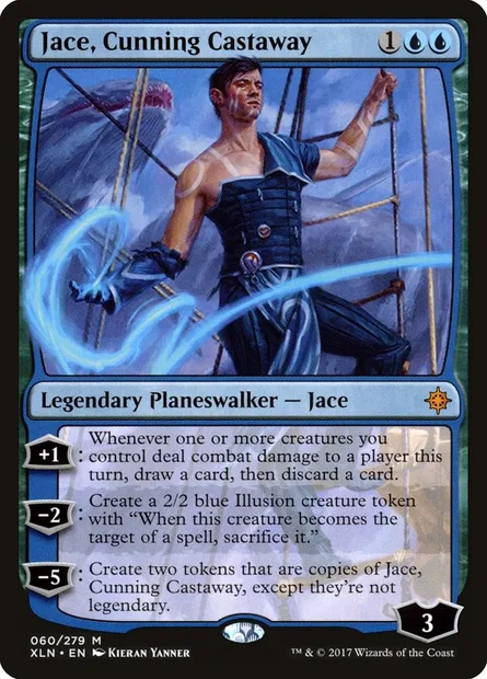Jace, Cunning Castaway, Magic card XLN 60 — Ixalan set