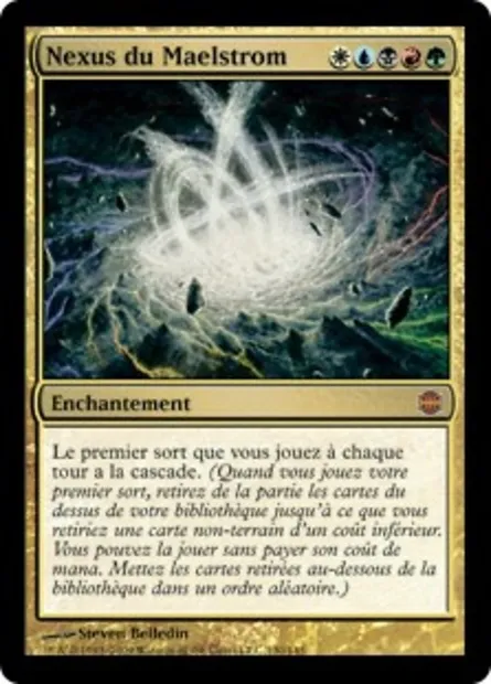 Nexus du Maelstrom, carte Magic ARB 130 — extension La Renaissance d'Alara