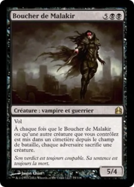 Boucher de Malakir, carte Magic CMD 75 — extension Commander 2011