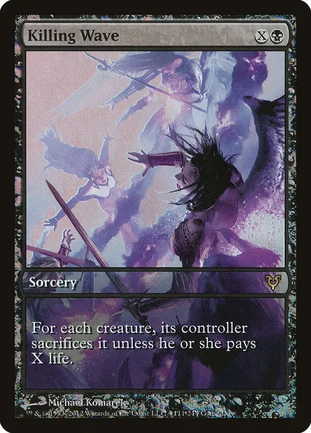 Killing Wave, Magic card PAVR 111 — Avacyn Restored Promos set