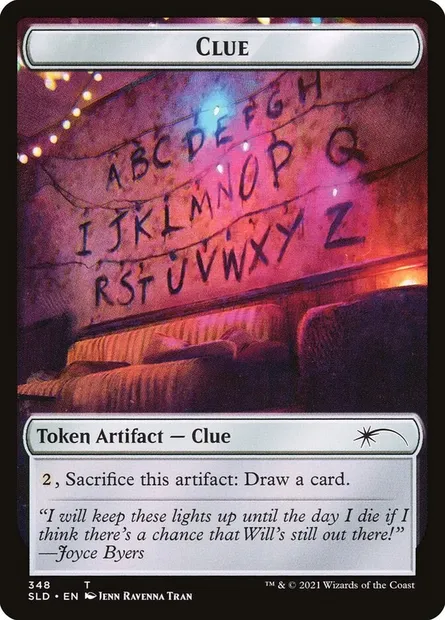 Clue, carte Magic SLD 348 — extension Secret Lair Drop