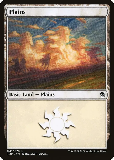 Plains, Magic card JMP 41 — Jumpstart set