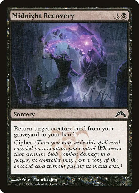 Midnight Recovery, Magic card GTC 73 — Gatecrash set