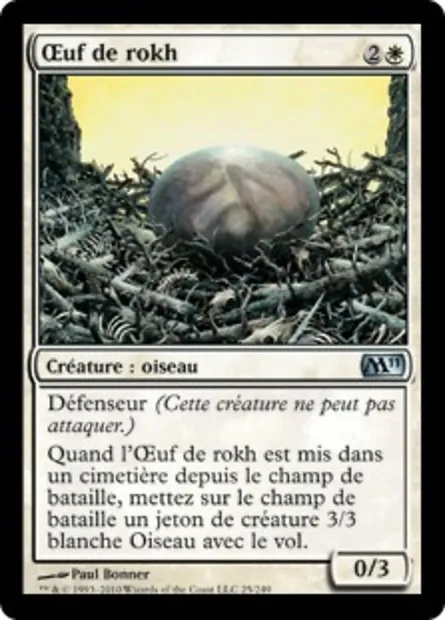 Œuf de rokh, carte Magic M11 25 — extension Magic 2011