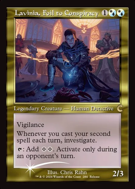 Lavinia, Foil to Conspiracy, carte Magic CLU 284 — extension Ravnica: Clue Edition