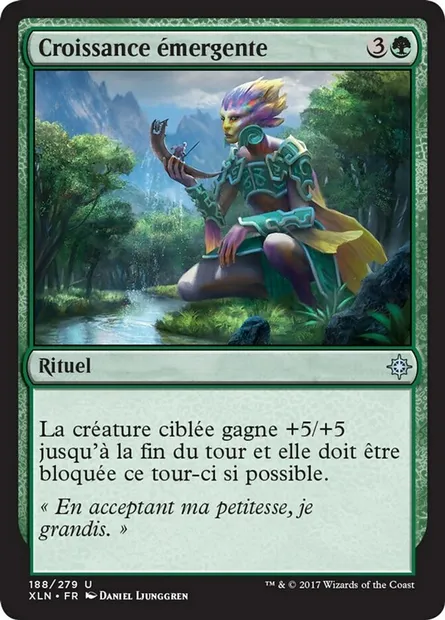 Croissance émergente, carte Magic XLN 188 — extension Ixalan