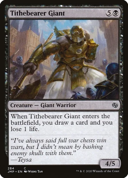 Tithebearer Giant, Magic card JMP 284 — Jumpstart set