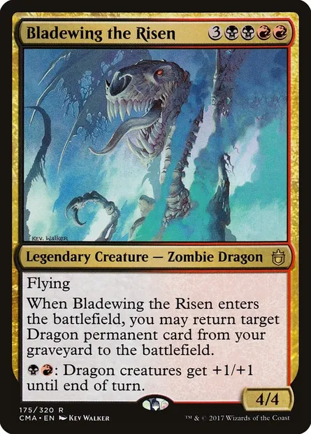 Bladewing the Risen, Magic card CMA 175 — Commander Anthology set