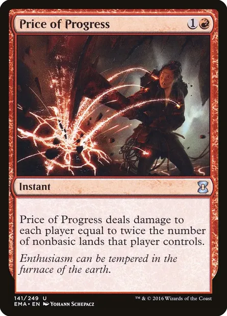 Prix du progrès, carte Magic EMA 141 — extension Eternal Masters