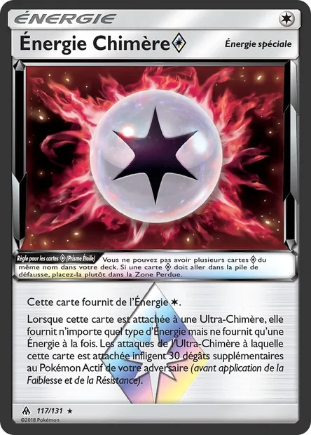 Énergie Chimère ◇, carte Pokémon FLI 117 — extension Lumière Interdite