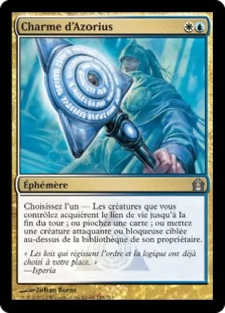 Charme d'Azorius, carte Magic RTR 145 — extension Retour à Ravnica
