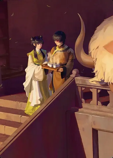 Mai and Zuko // Mai and Zuko, carte Magic ATLE 7 — extension Avatar: the Last Airbender Eternal Art Series