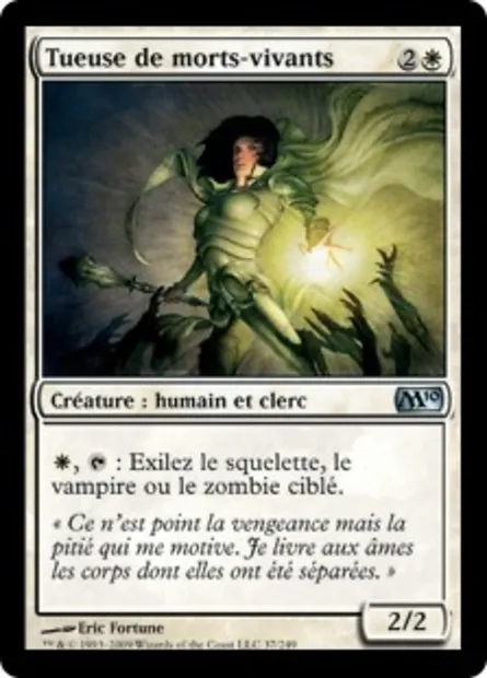Tueuse de morts-vivants, carte Magic M10 37 — extension Magic 2010