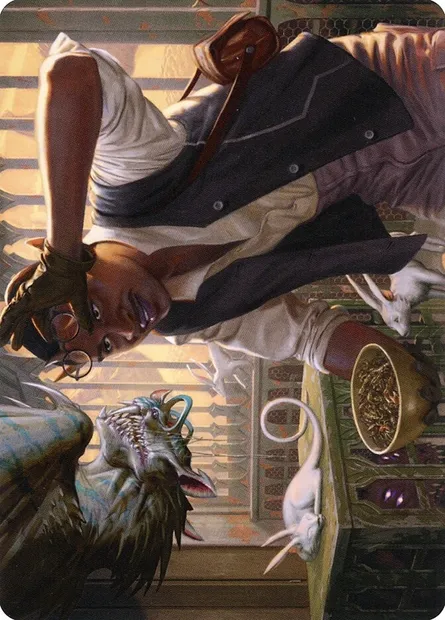 Bennie Bracks, Zoologist // Bennie Bracks, Zoologist, carte Magic ASNC 49 — extension New Capenna Art Series