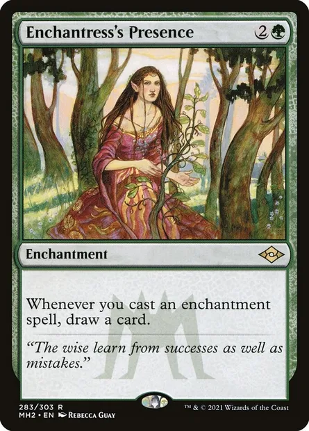 Enchantress's Presence, Magic card MH2 283 — Modern Horizons 2 set
