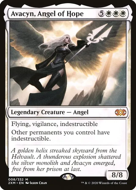 Avacyn, Angel of Hope, Magic card 2XM 8 — Double Masters set