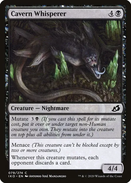 Cavern Whisperer, Magic card IKO 79 — Ikoria: Lair of Behemoths set