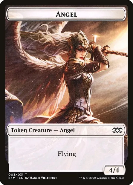 Angel, Magic card T2XM 3 — Double Masters Tokens set