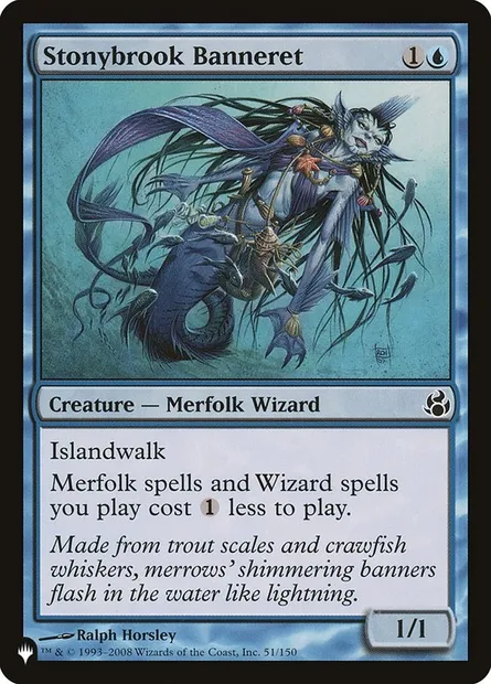 Stonybrook Banneret, Magic card PLST MOR-51 — The List set