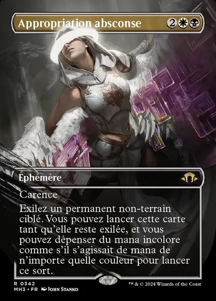 Appropriation absconse, carte Magic MH3 342 — extension Modern Horizons 3