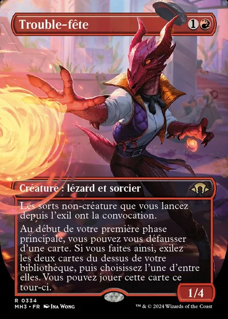 Trouble-fête, carte Magic MH3 334 — extension Modern Horizons 3