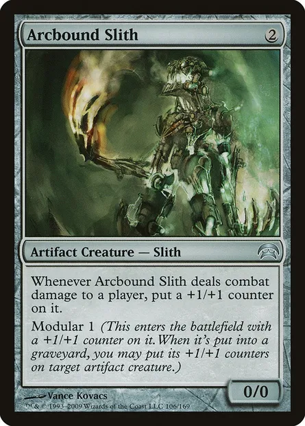 Arcbound Slith, Magic card HOP 106 — Planechase set
