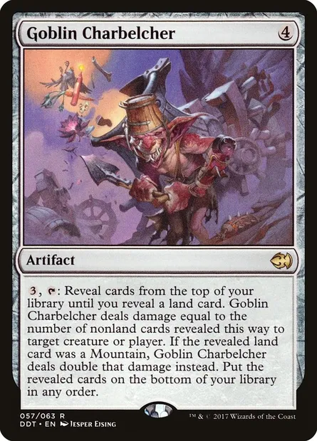 Rotefeu gobelin, carte Magic DDT 57 — extension Duel Decks: Merfolk vs. Goblins