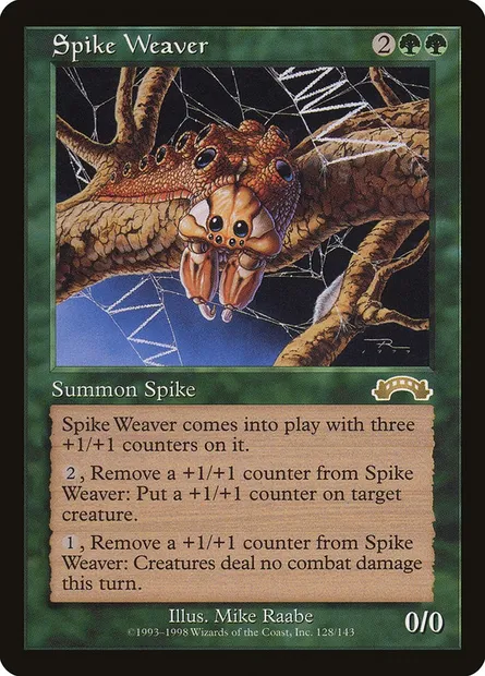 Spike Weaver, Magic card EXO 128 — Exodus set