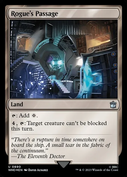 Rogue's Passage, Magic card WHO 890 — Doctor Who set
