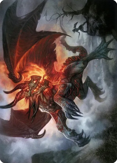 Piru, the Volatile // Piru, the Volatile, Magic card AMH2 58 — Modern Horizons 2 Art Series set