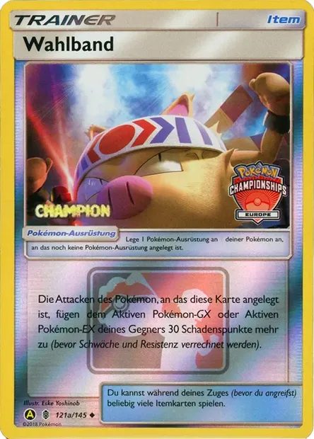 Choice Band, Pokémon card LGP 121a-4 — League Promos set