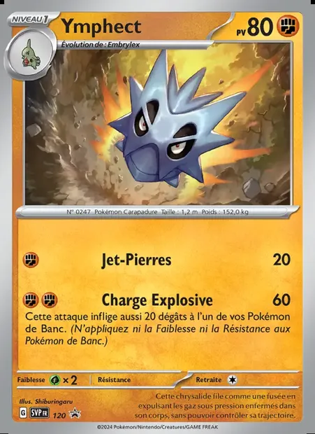 Ymphect, carte Pokémon PR-SV 120 — extension SVP Black Star Promos