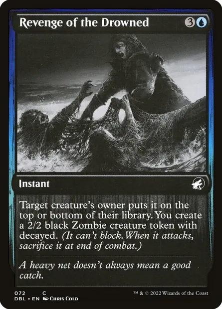 Revenge of the Drowned, Magic card DBL 72 — Innistrad: Double Feature set